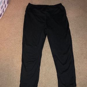 Black Crop Leggings